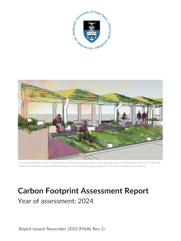 University of Cape Town Carbon Footprint Report 2024