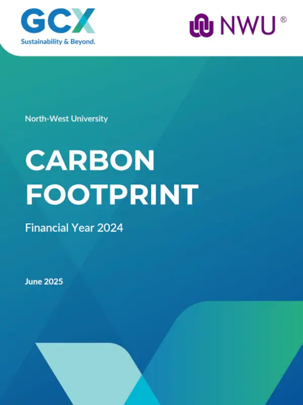 North-West University Carbon Footprint Report 2024